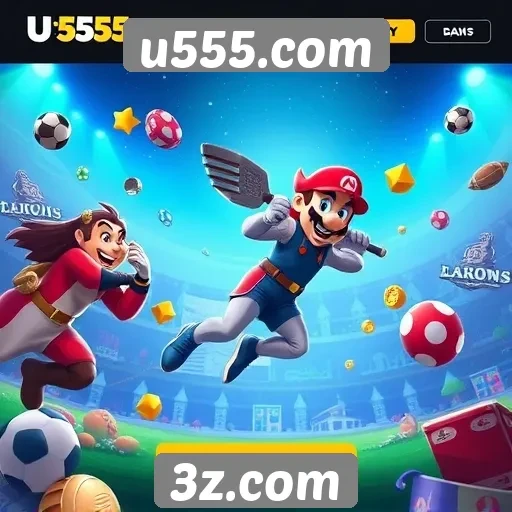 Explorando as categorias de jogos no u555.com